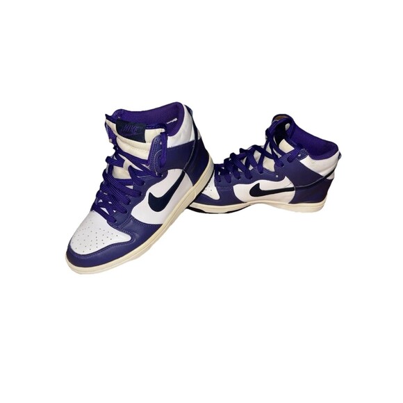 Nike Dunk High GS Purple White Size 5.5 Y (Womens 7) Sneakers main image 6
